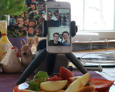 Osterfrühstück mit Video