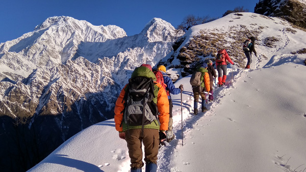 Frauen-Trekkingtour in Nepal