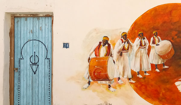 Katharina mit Berber-Hengst Tahfoun