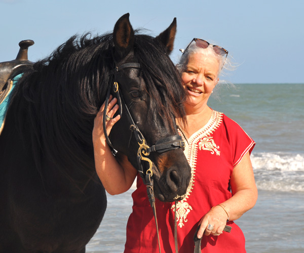 Zusammen am Strand